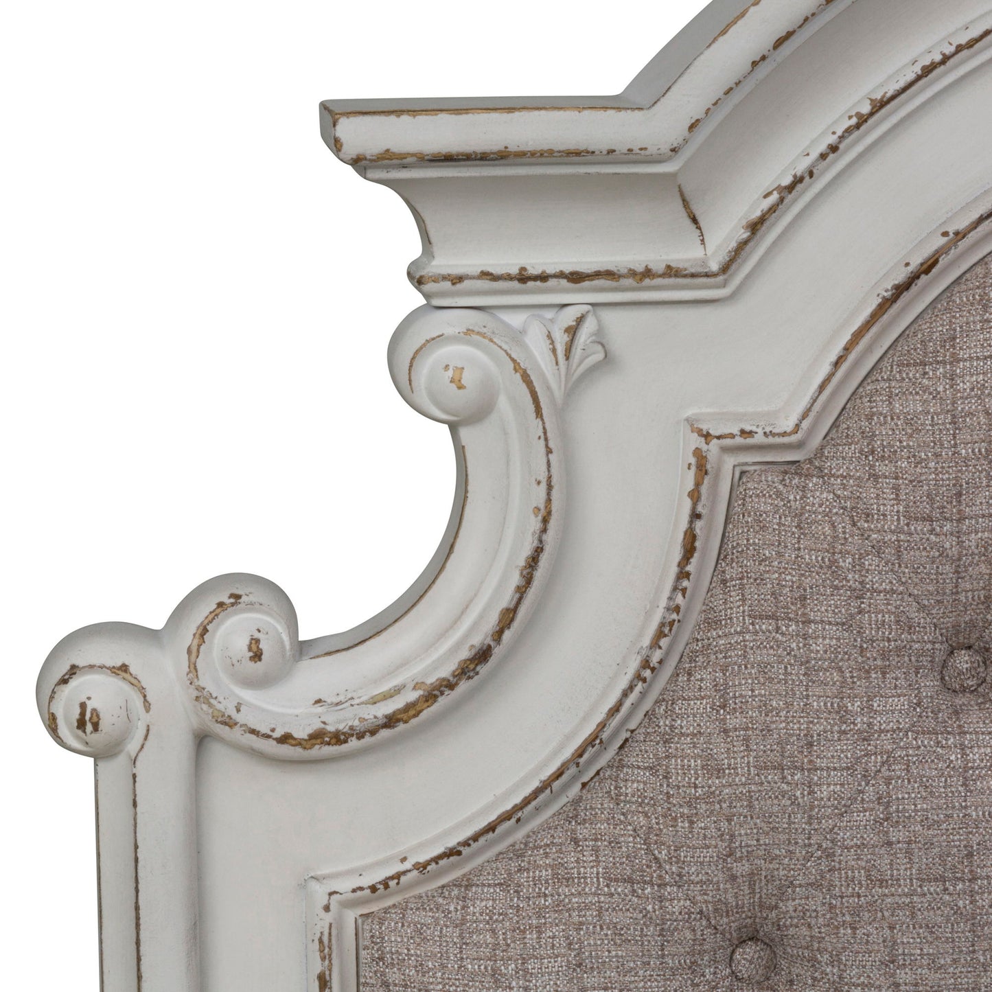 Magnolia Manor - Uph Panel Headboard - Hornell Furniture Outlet