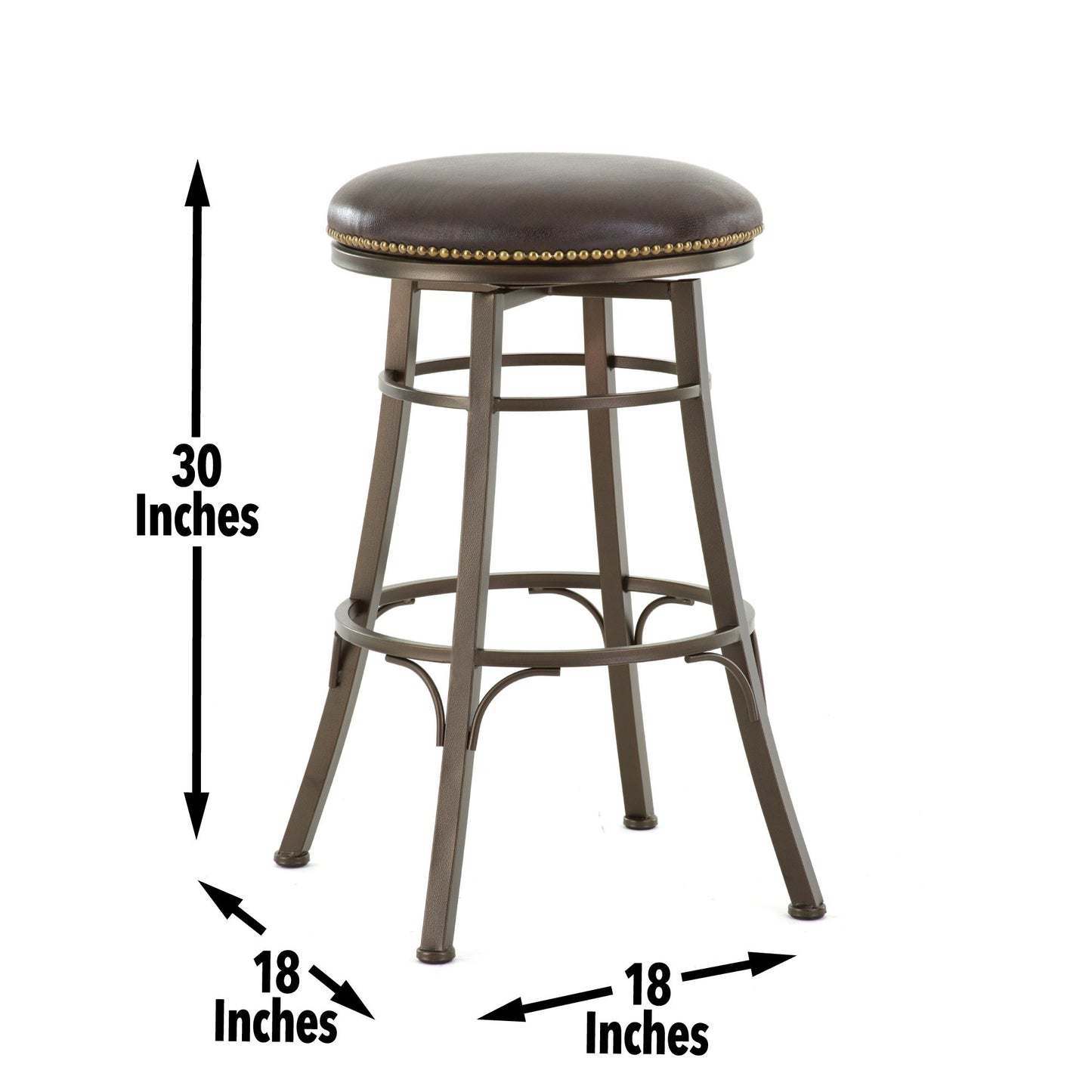 Bali - Backless Swivel Chair - Hornell Furniture Outlet