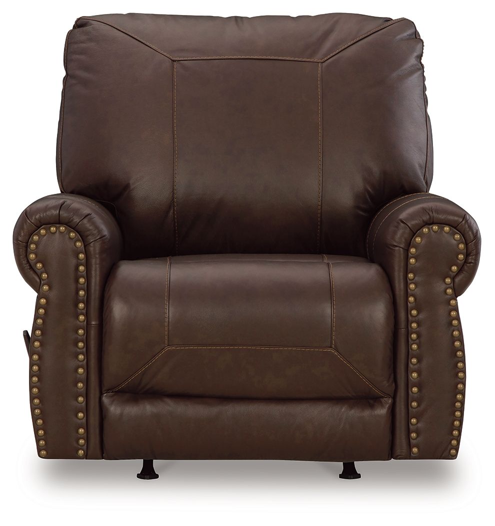 Colleton - Dark Brown - Rocker Recliner - Hornell Furniture Outlet