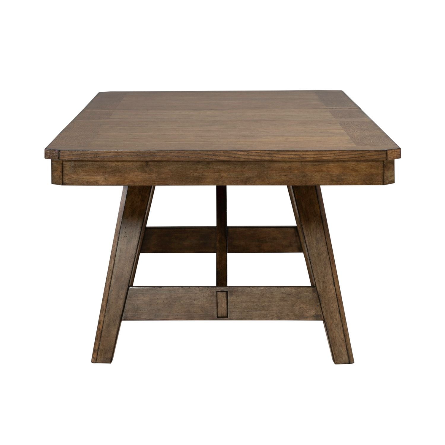 Carolina Park - Trestle Table - Brown - Hornell Furniture Outlet