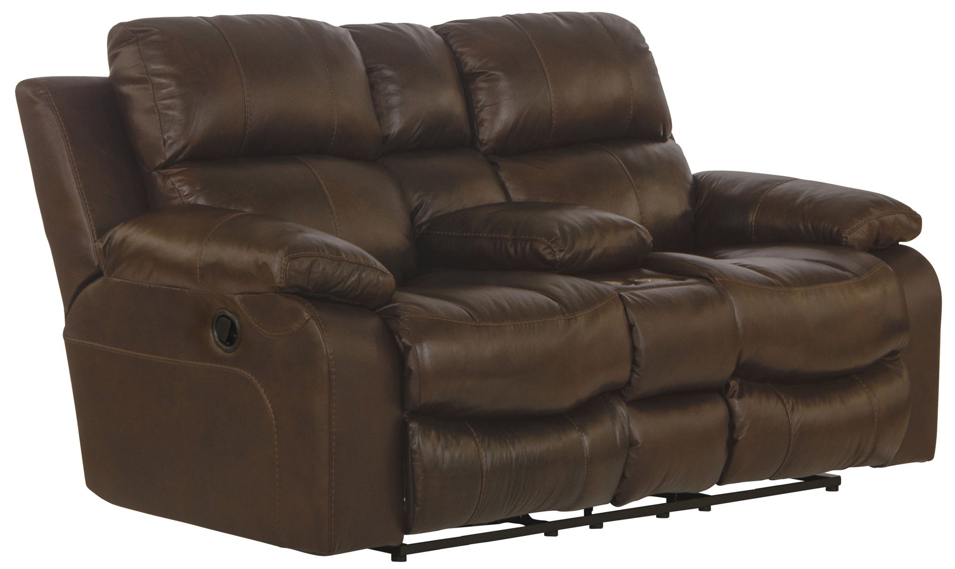 Positano - Reclining Console Loveseat - Hornell Furniture Outlet