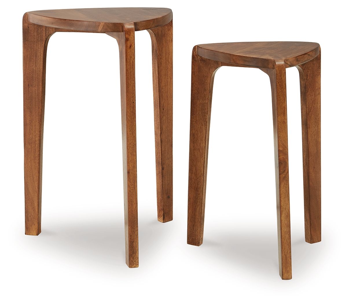 Brynnleigh - Medium Brown - Accent Table Set (Set of 2) - Hornell Furniture Outlet