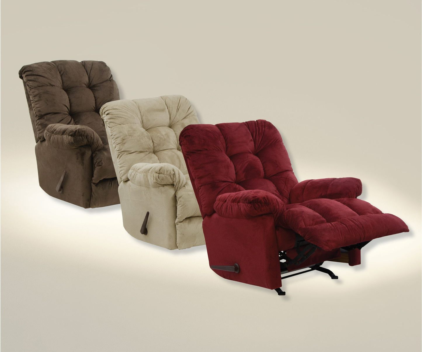Nettles - Chaise Rocker Reclining With Deluxe Heat/Massage - Hornell Furniture Outlet