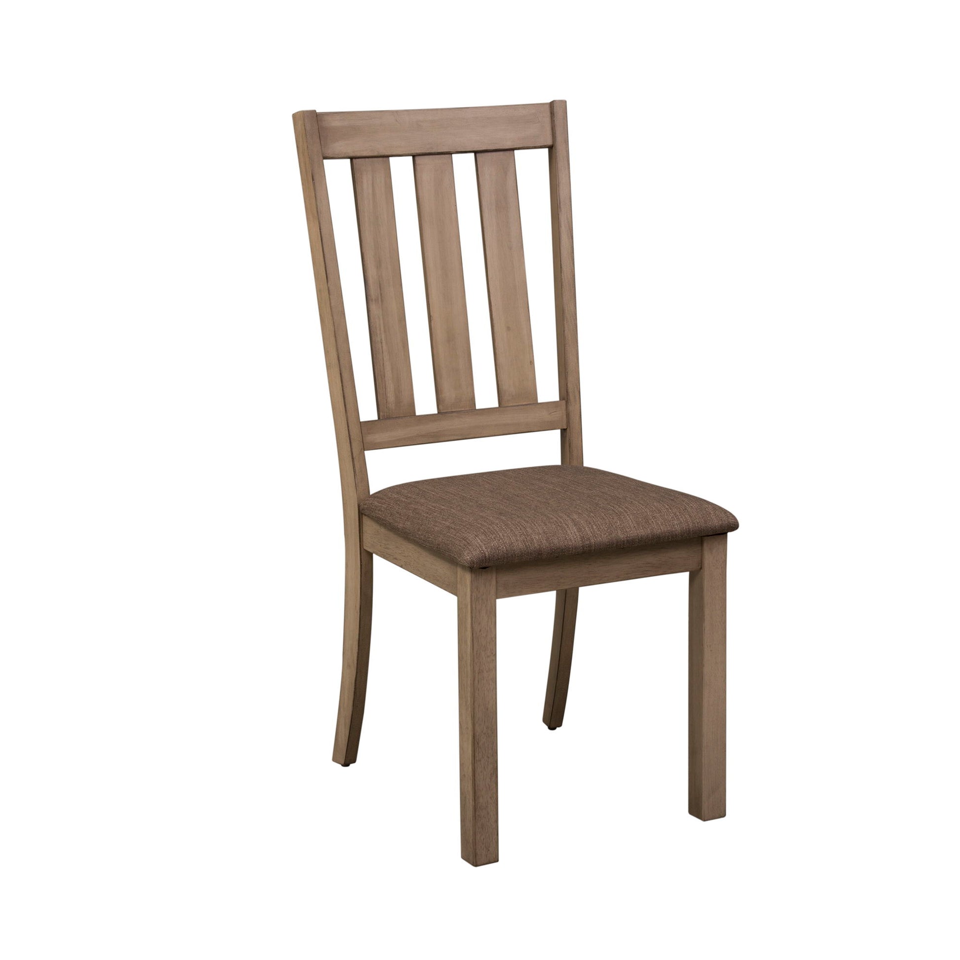 Sun Valley - Slat Back Side Chair - Light Brown - Hornell Furniture Outlet