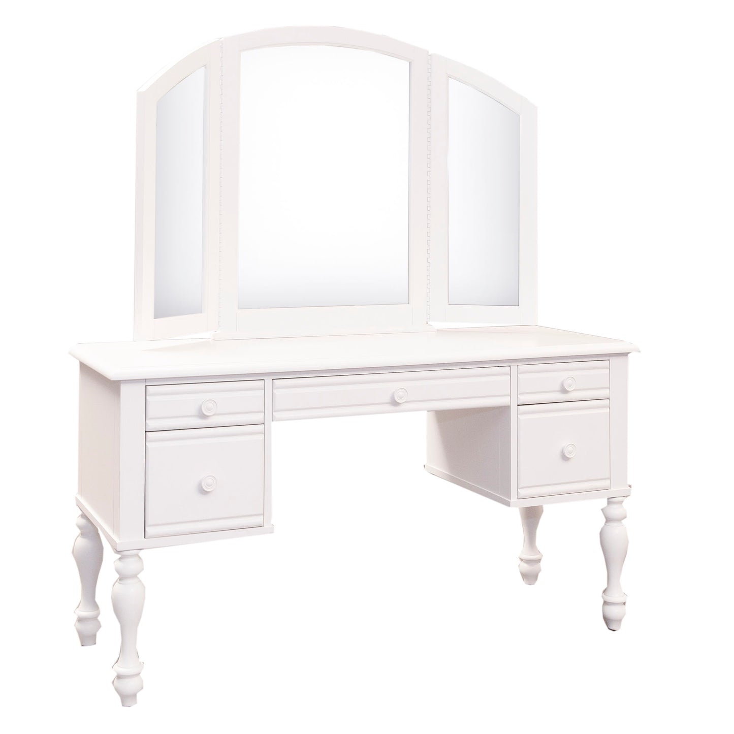 Summer House - 3 Piece Vanity Set - White - Hornell Furniture Outlet