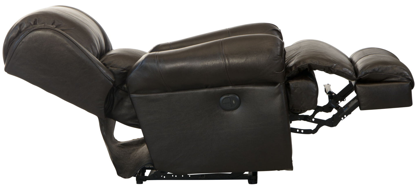Duncan - Power Deluxe Lay Flat Recliner - Hornell Furniture Outlet