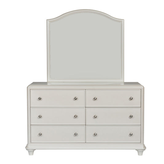 Stardust - Mirror - White - Hornell Furniture Outlet