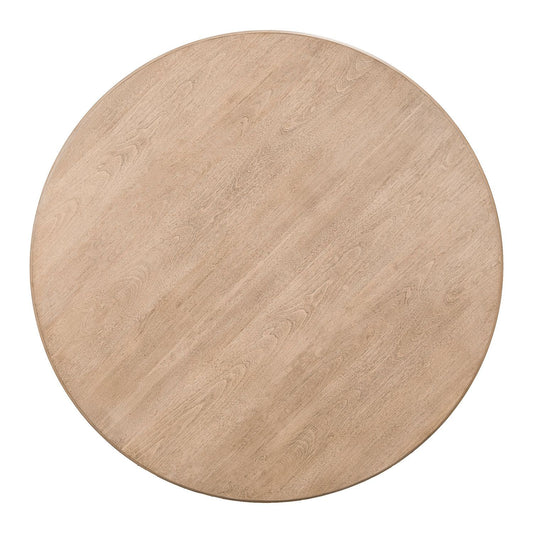 Proximity Place - Round Cocktail Table - Light Brown - Hornell Furniture Outlet