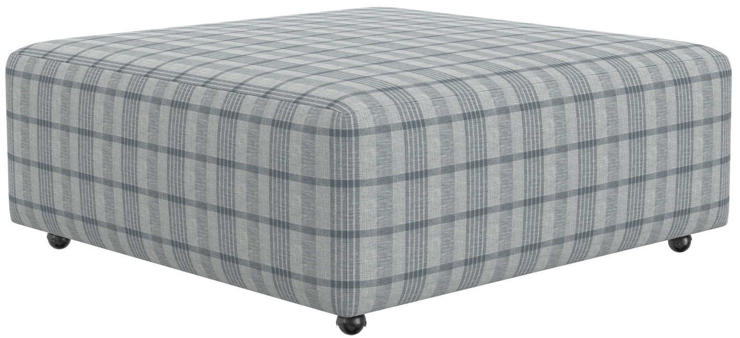 Chappy - Castered Cocktail Ottoman - Hornell Furniture Outlet