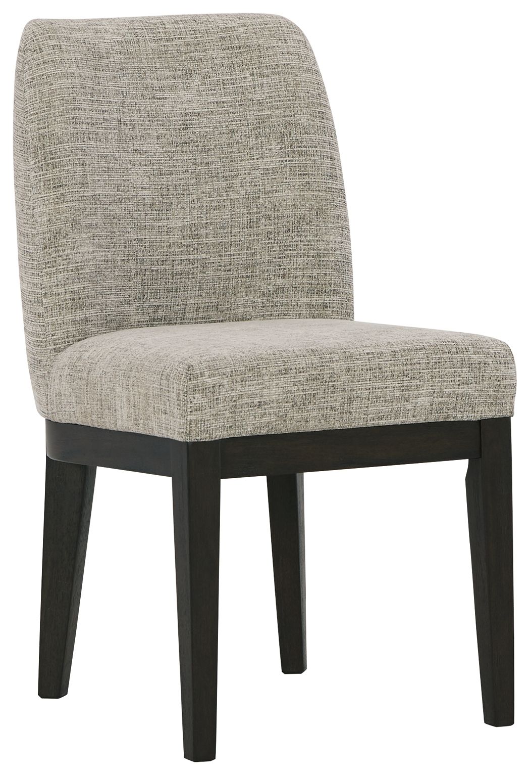 Burkhaus - Beige / Dark Brown - Dining UPH Side Chair (Set of 2) - Hornell Furniture Outlet