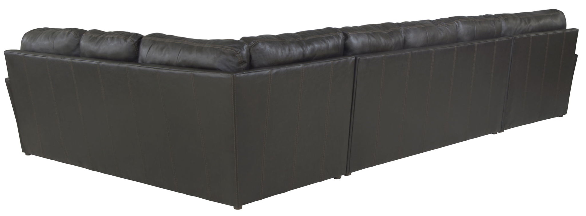 Denali - Italian Leather Match Sectional - Hornell Furniture Outlet