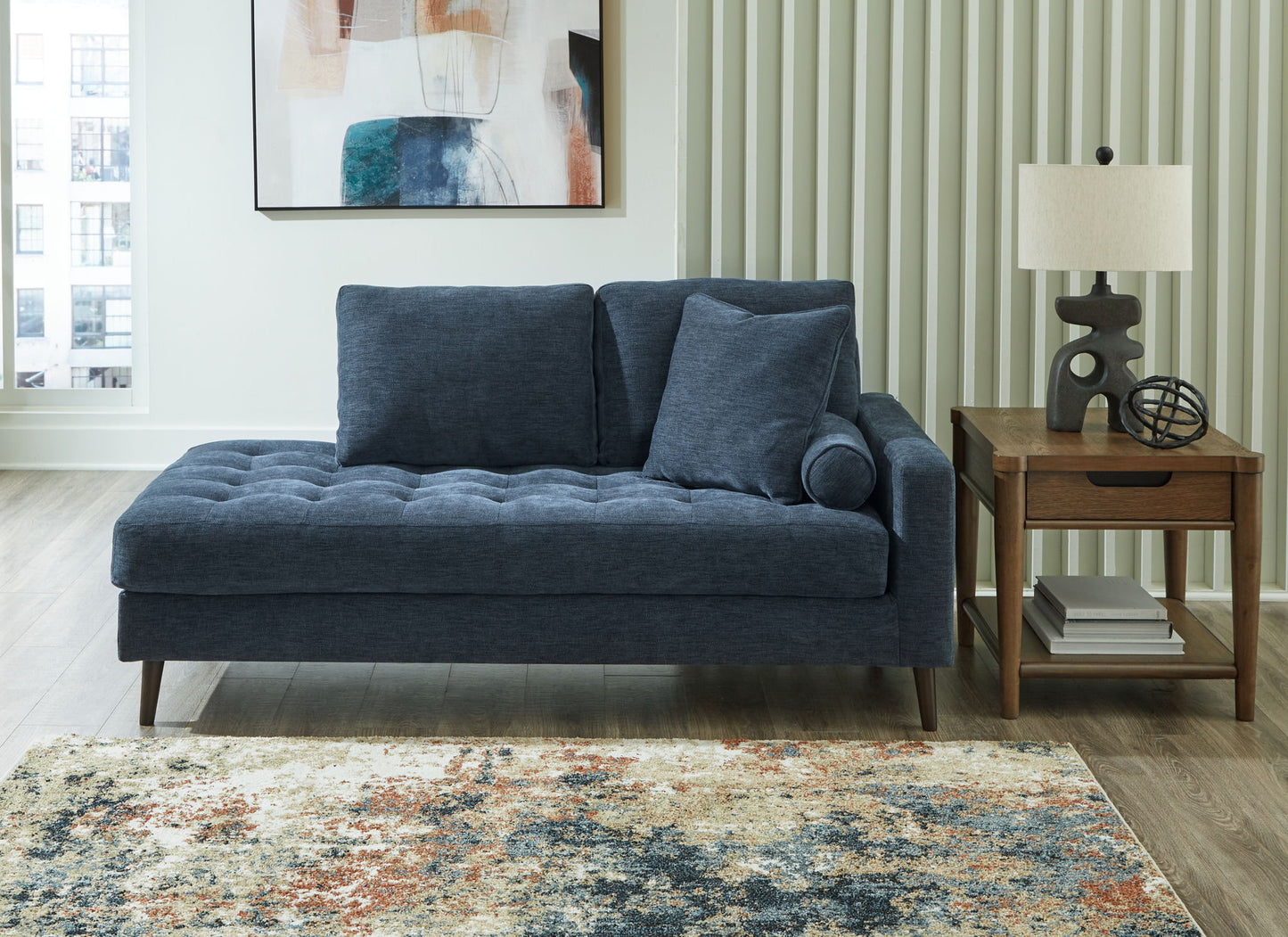 Bixler - RAF Corner Chaise - Hornell Furniture Outlet
