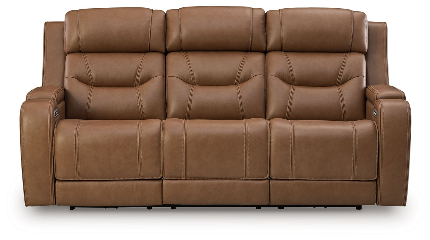 Knightington - Power Reclining Sofa With Audio Seating - Hornell Furniture Outlet