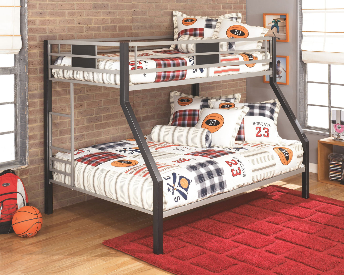 Dinsmore - Bunk Bed W/Ladder - Hornell Furniture Outlet