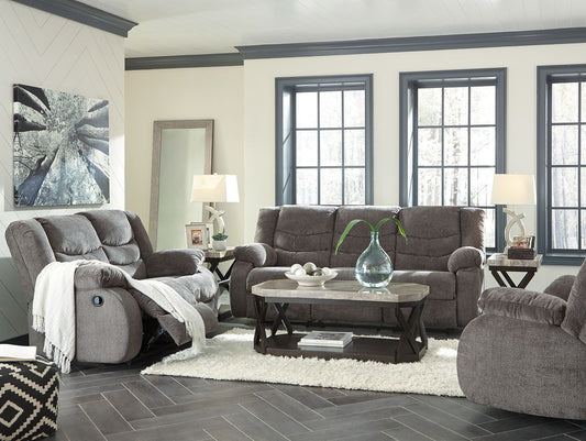 Tulen - Reclining Living Room Set - Hornell Furniture Outlet