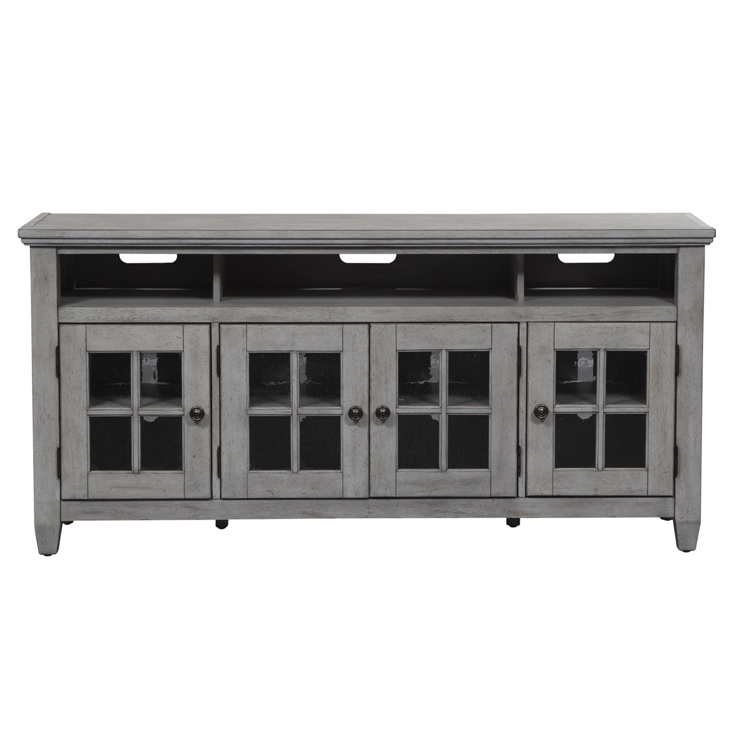 Heartland - Entertainment TV Stand - White - Hornell Furniture Outlet