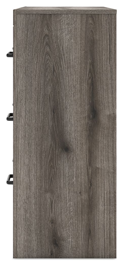 Graystorm - Brown Gray - Six Drawer Dresser - Hornell Furniture Outlet