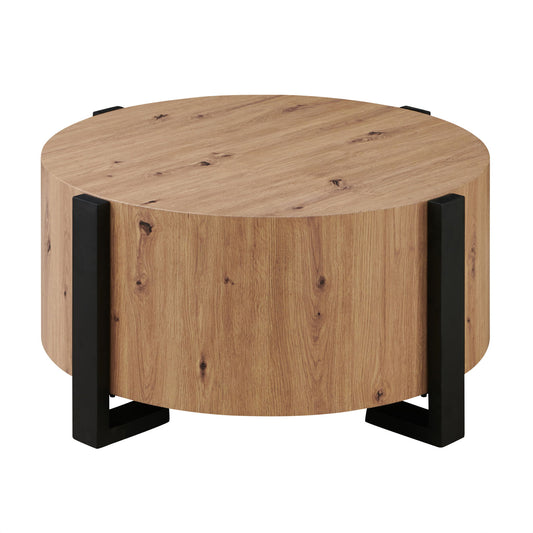 Darcie - Faux Wood Round Table - Hornell Furniture Outlet