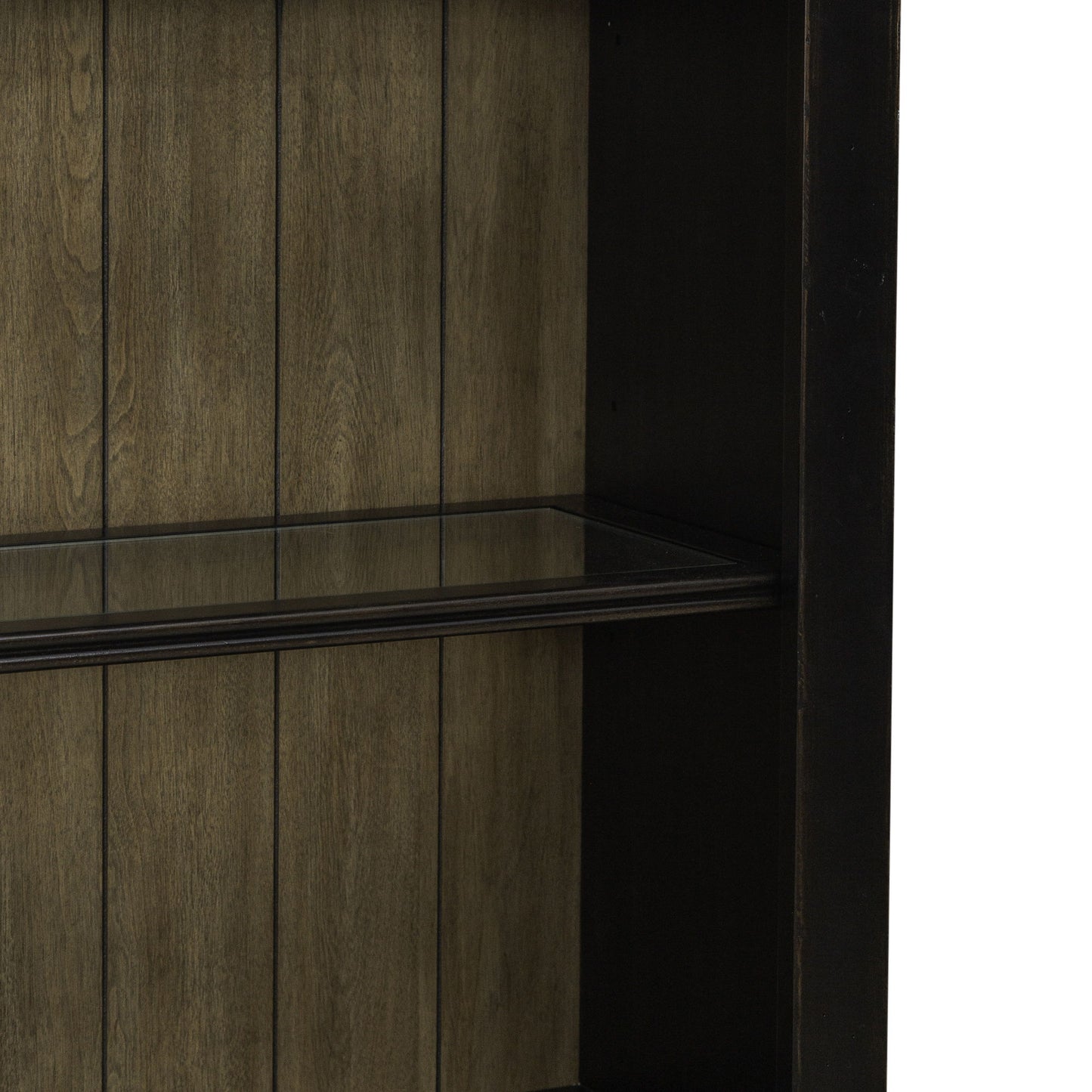 Meritage - Bunching Bookcase - Aged Charcoal - Hornell Furniture Outlet