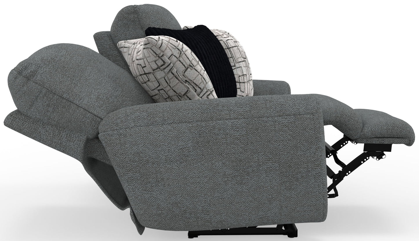 Maxwell - Power Deep Seat Reclining Loveseat - Hornell Furniture Outlet