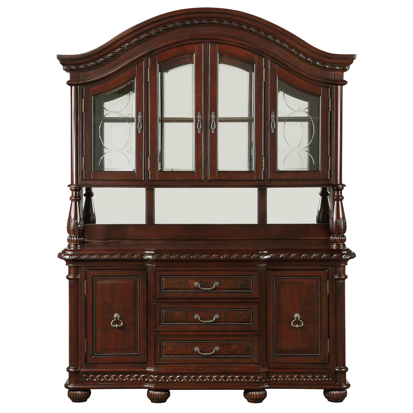 Antoinette - Buffet - Dark Brown - Hornell Furniture Outlet