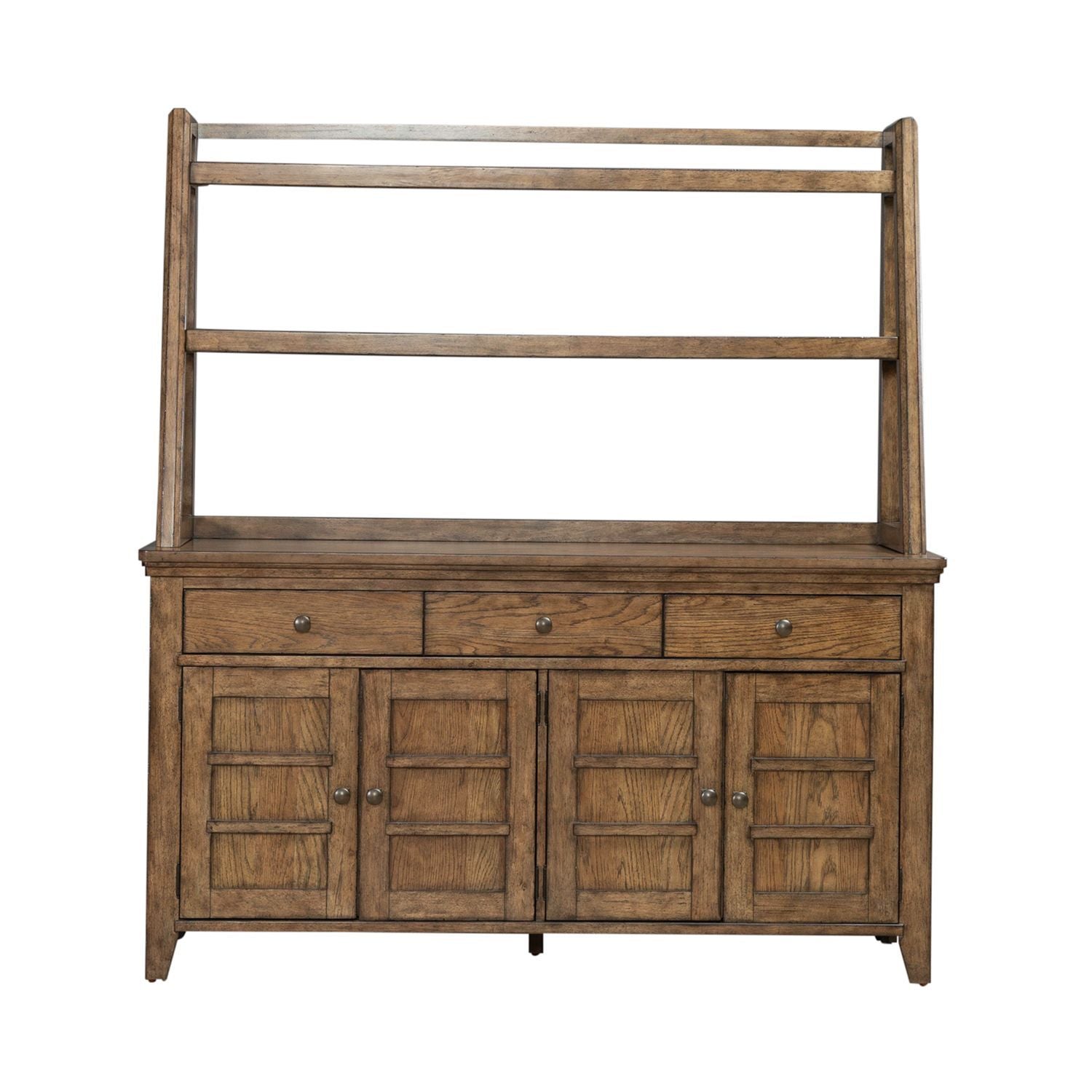 Carolina Park - Server & Hutch - Brown - Hornell Furniture Outlet