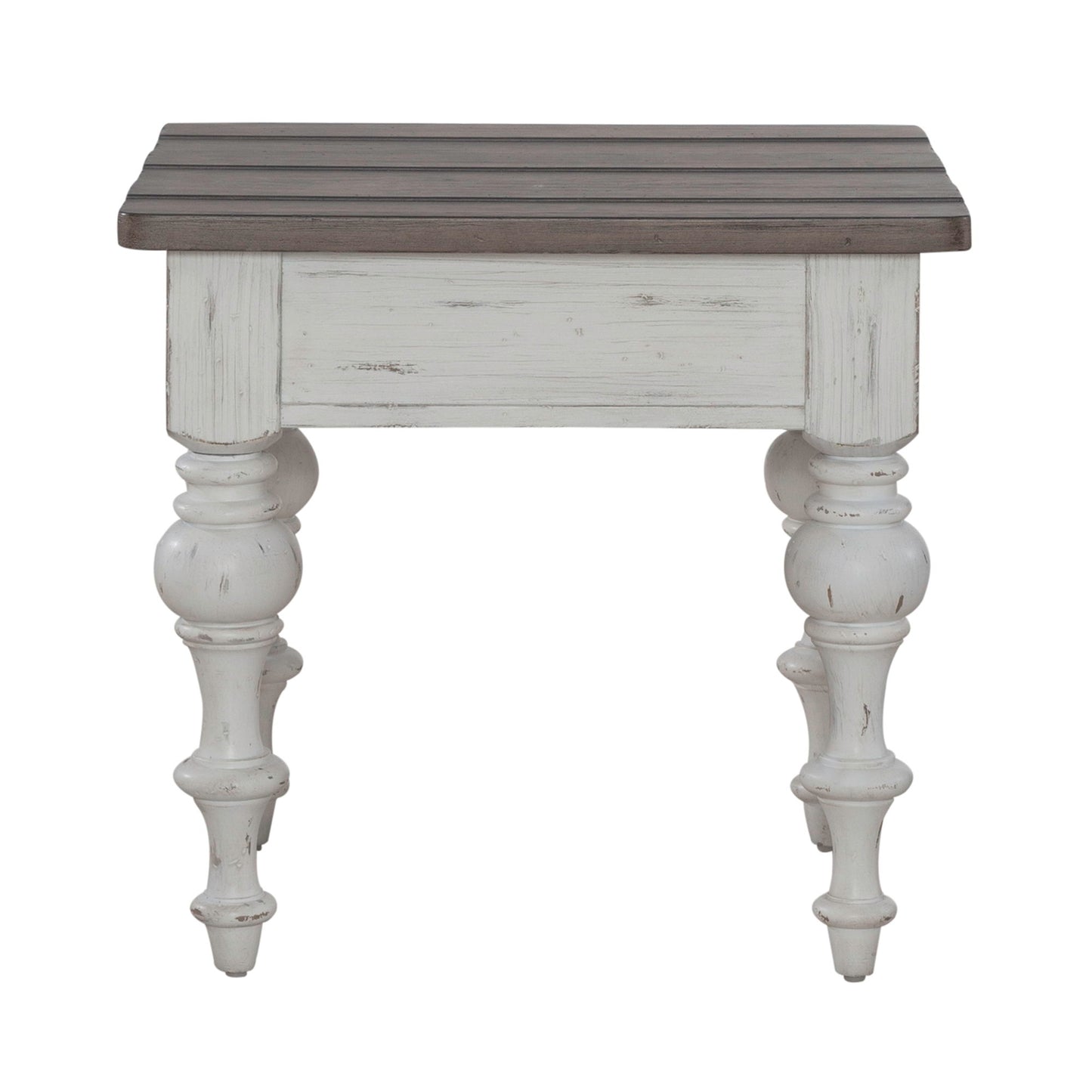 River Place - End Table - White - Hornell Furniture Outlet
