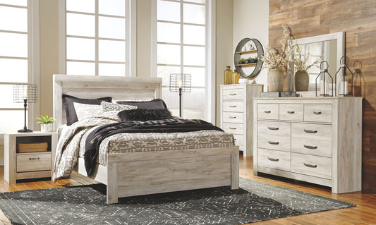 Bellaby - Dresser, Mirror, Panel Bed Set - Hornell Furniture Outlet
