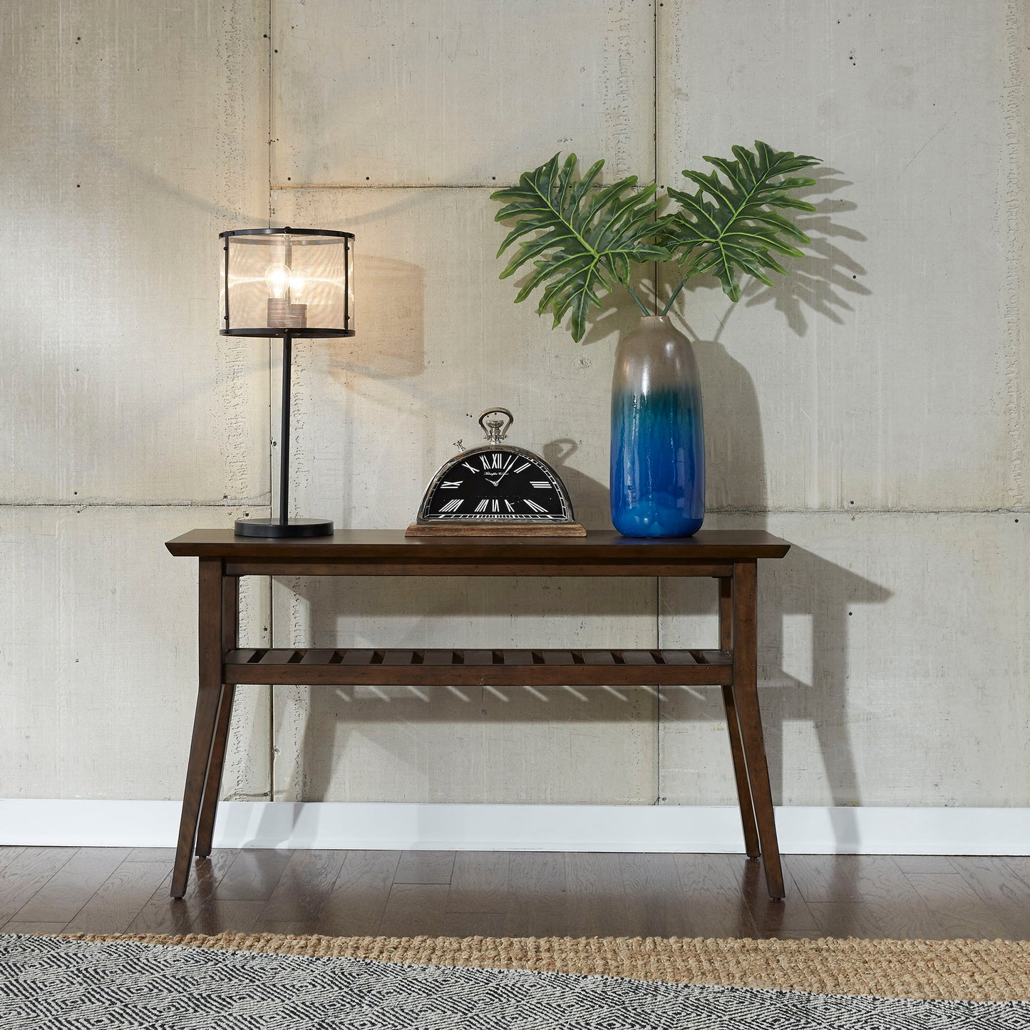 Ventura Blvd - Sofa Table - Dark Brown - Hornell Furniture Outlet