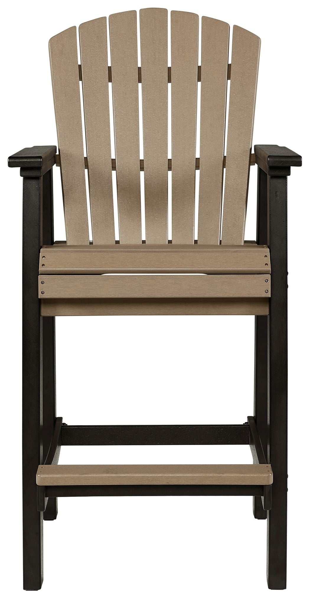 Fairen Trail - Black / Driftwood - 5 Pc. - Dining Set with 4 Chairs - Hornell Furniture Outlet