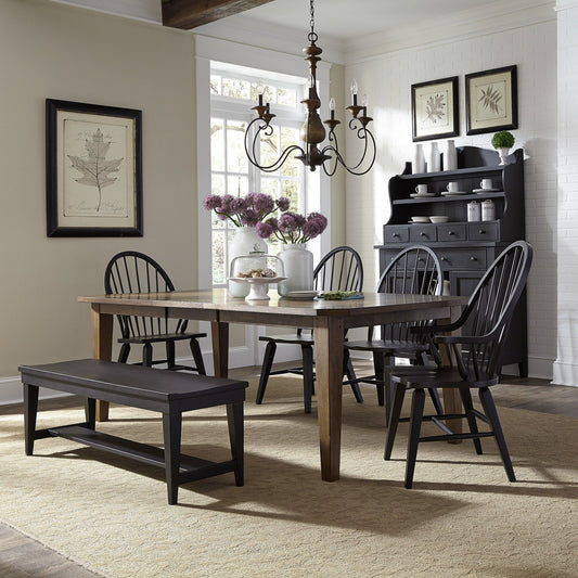 Hearthstone Ridge - Rectangular Table Set - Hornell Furniture Outlet