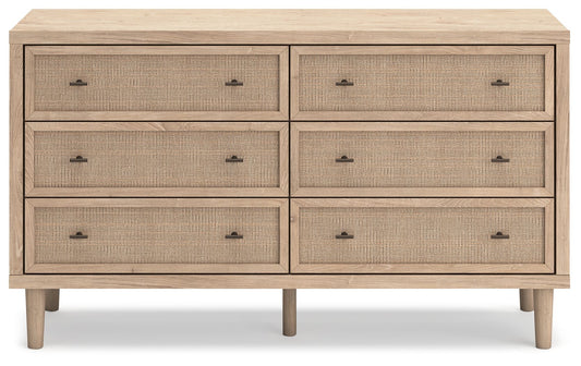 Cielden - Two - Tone - Six Drawer Dresser - Hornell Furniture Outlet