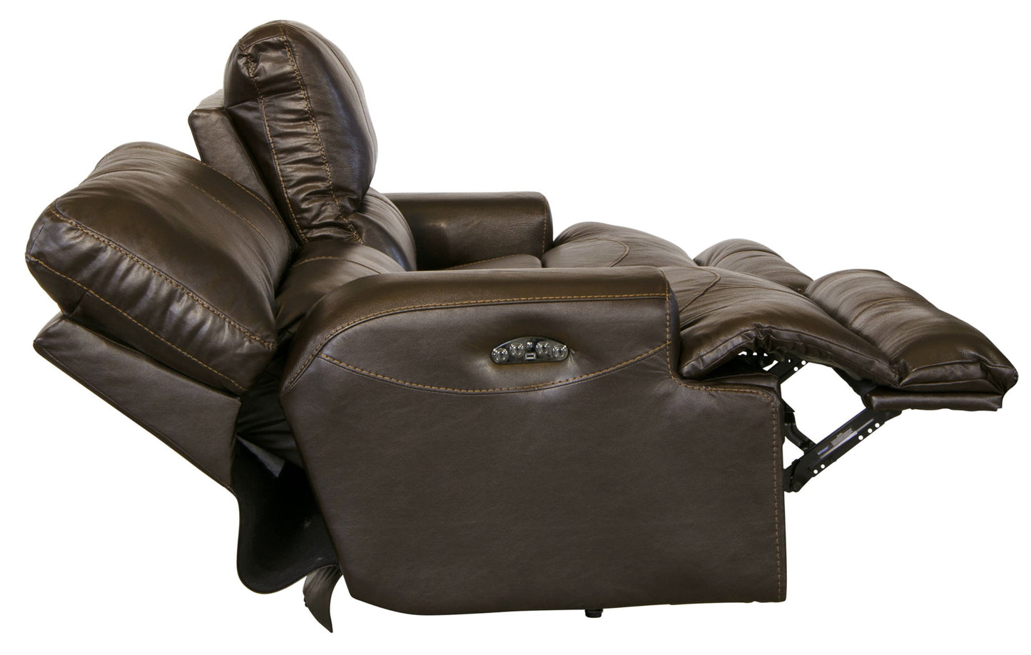Wembley - Power Headrest Power Lay Flat Reclining Sofa - Hornell Furniture Outlet