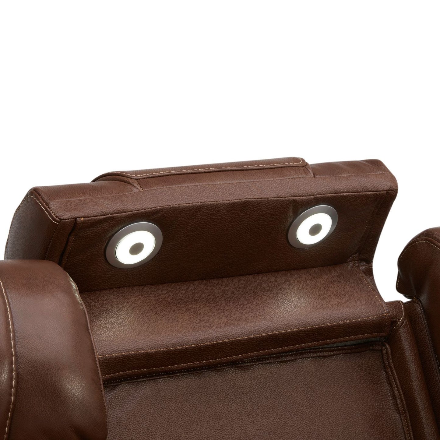 Caswell - Sofa P2 & ZG - Brown - Hornell Furniture Outlet