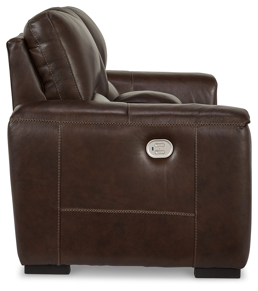 Alessandro - Power Reclining Loveseat - Hornell Furniture Outlet