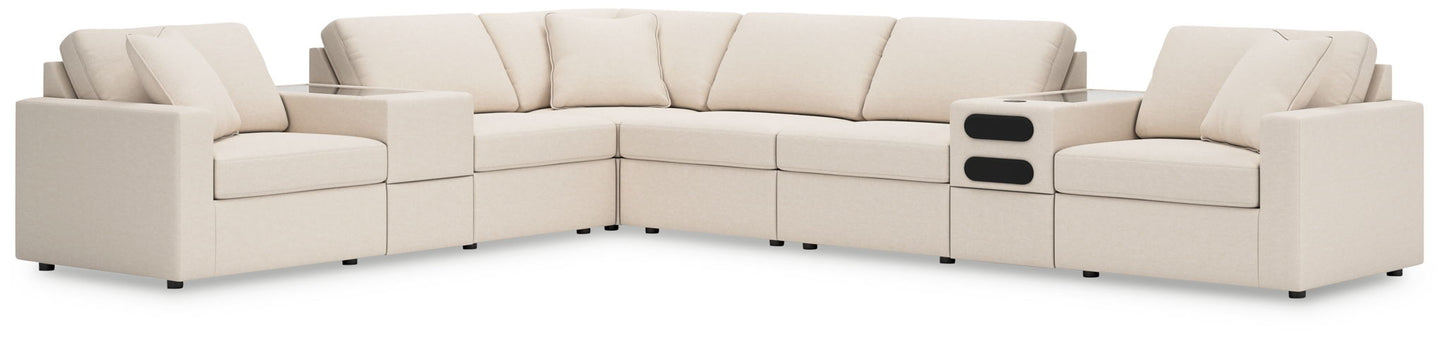 Modmax - Oyster - Sectional - Hornell Furniture Outlet