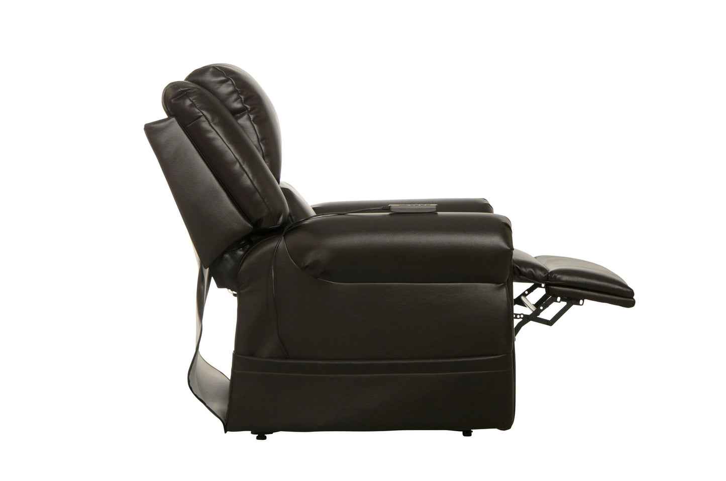 Cosset - Power Lift With Power Headrest / Layflat / Heat / Massage - Espresso - Hornell Furniture Outlet