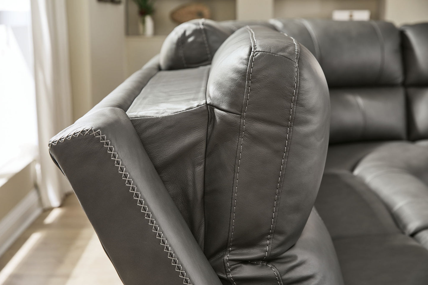 Bleckley - Reclining Sectional - Hornell Furniture Outlet