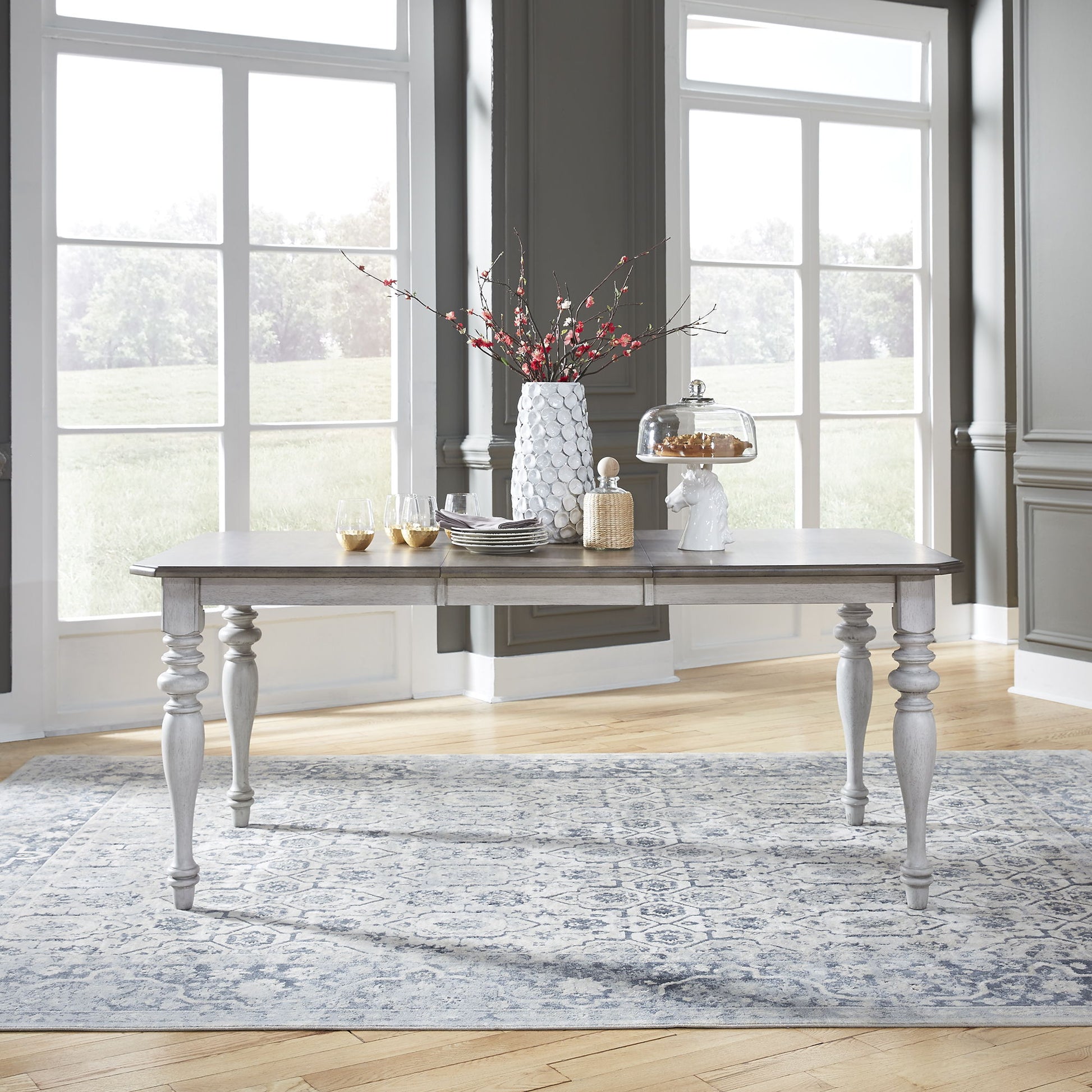 Ocean Isle - Rectangular Leg Dining Table - Hornell Furniture Outlet