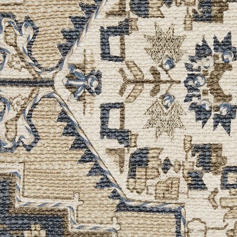 Winbury - Pillow (Set of 4) - Blue / Tan / White