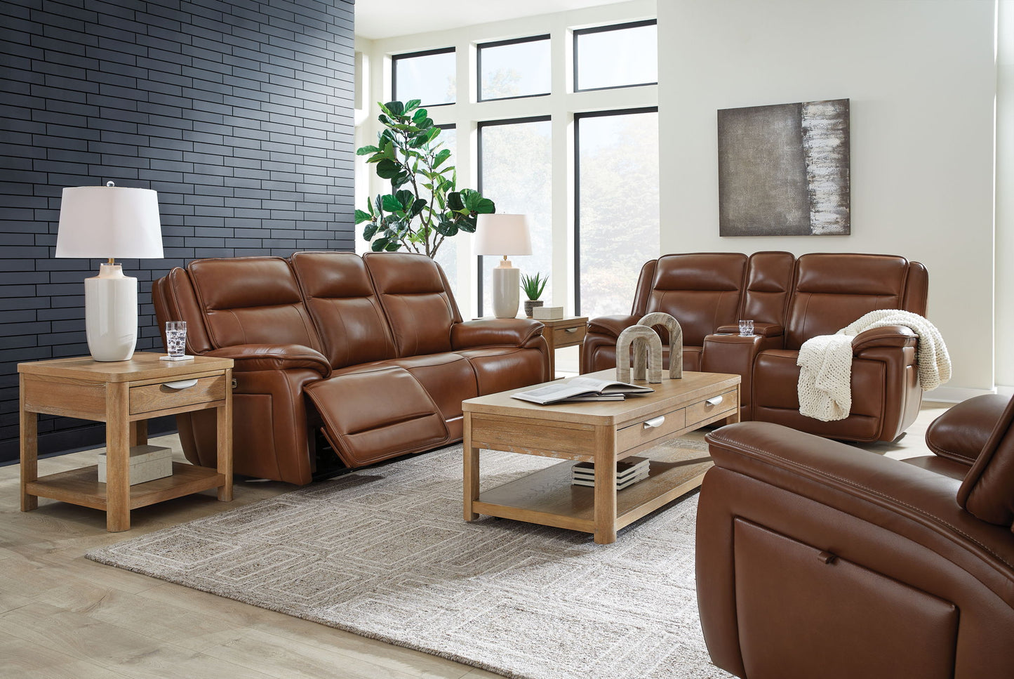 Healy Pier - Reclining Sofa Set - Hornell Furniture Outlet