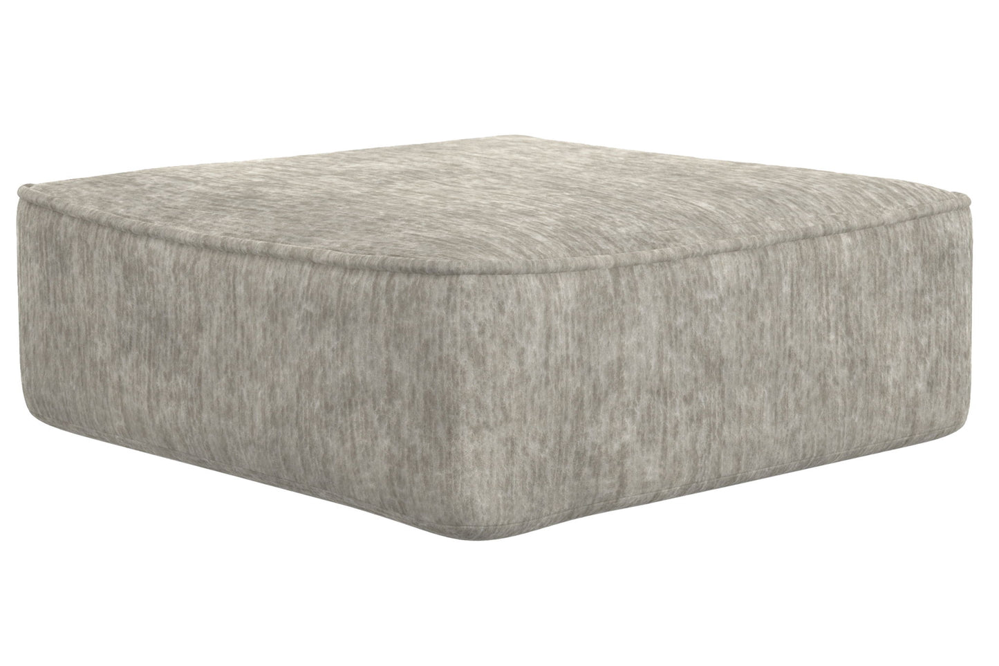 Bucktown - Cocktail Ottoman - Parchment - Hornell Furniture Outlet