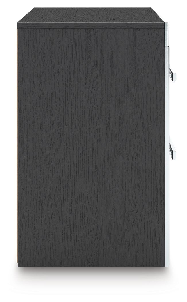 Zuraleus - Two Drawer Night Stand - Hornell Furniture Outlet