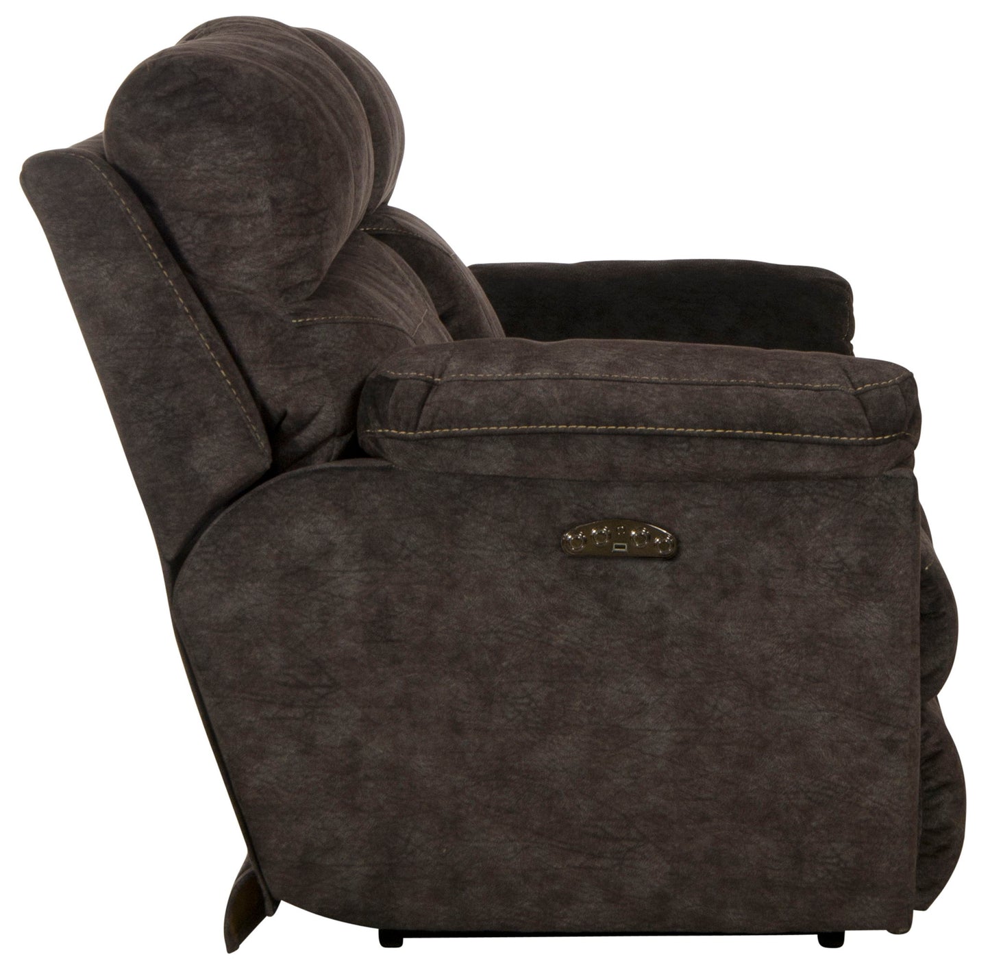 Sedona - Power Headrest Lay Flat Reclining Console Loveseat With Storage & Cupholders - Hornell Furniture Outlet