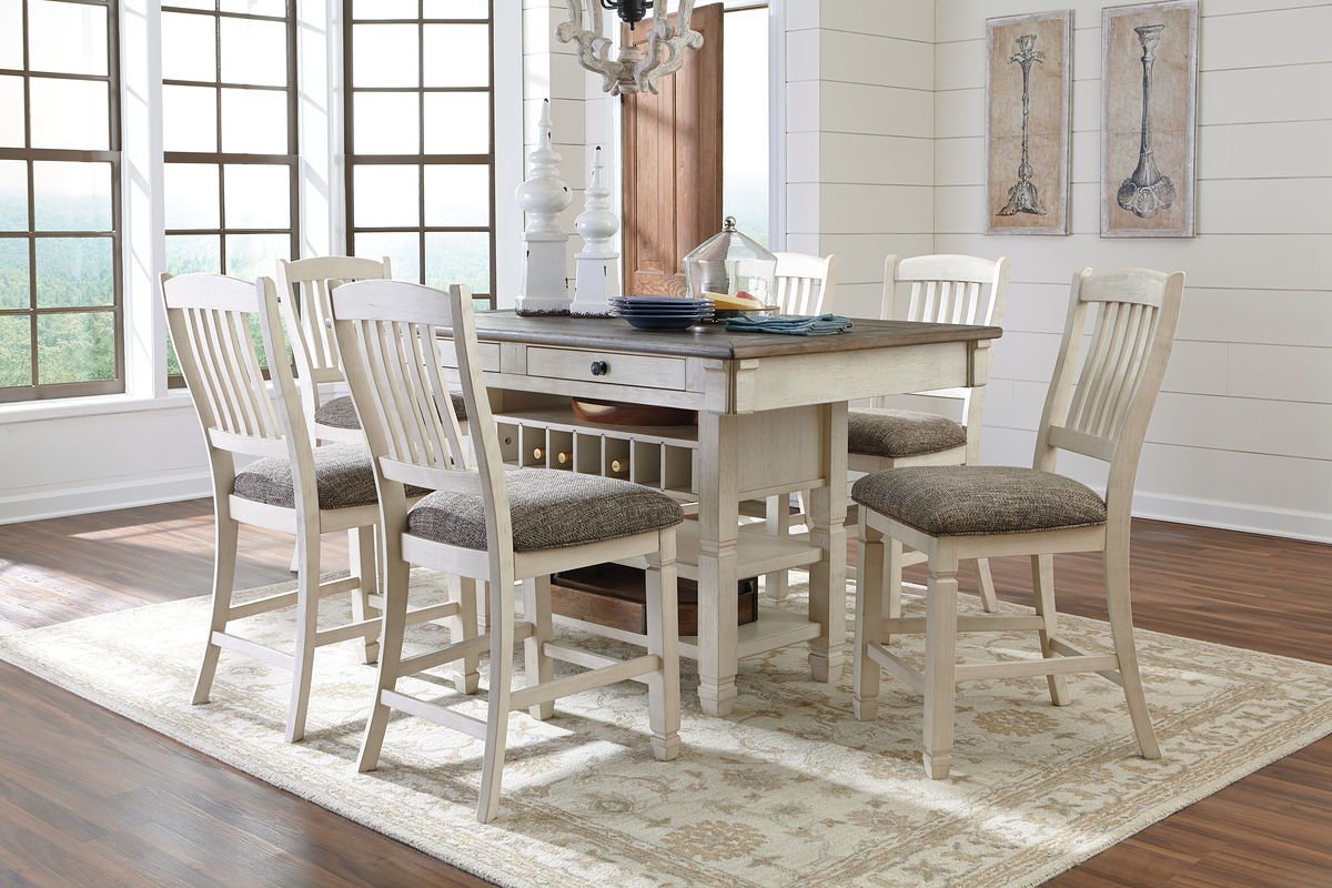 Bolanburg - Rectangular Counter Table Set - Hornell Furniture Outlet