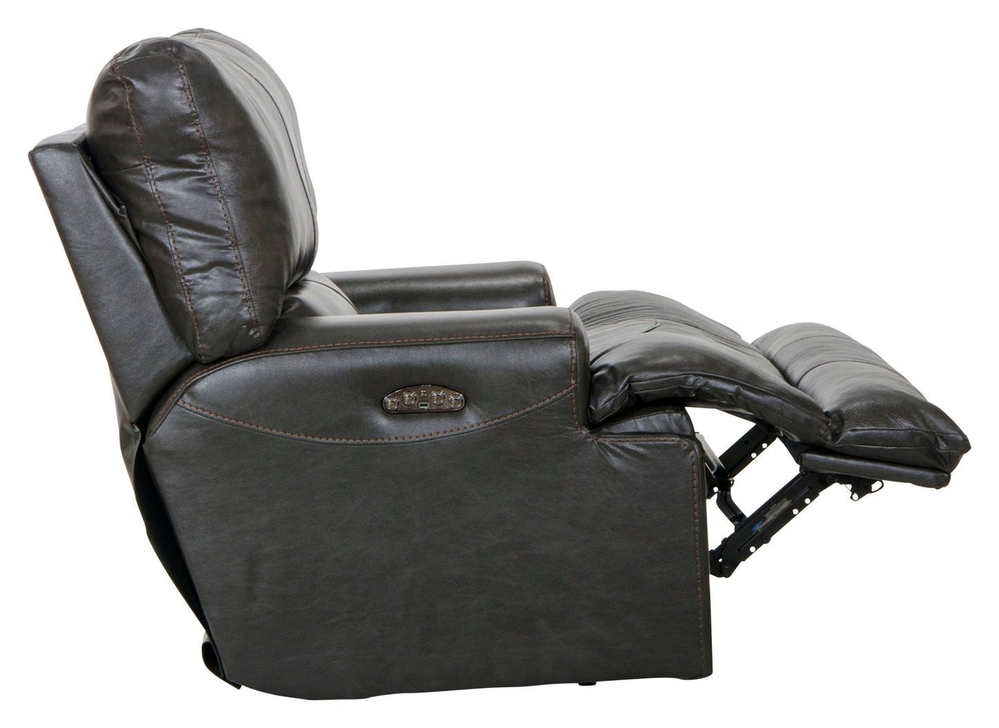 Wembley - Power Headrest Power Lay Flat Recliner - Hornell Furniture Outlet