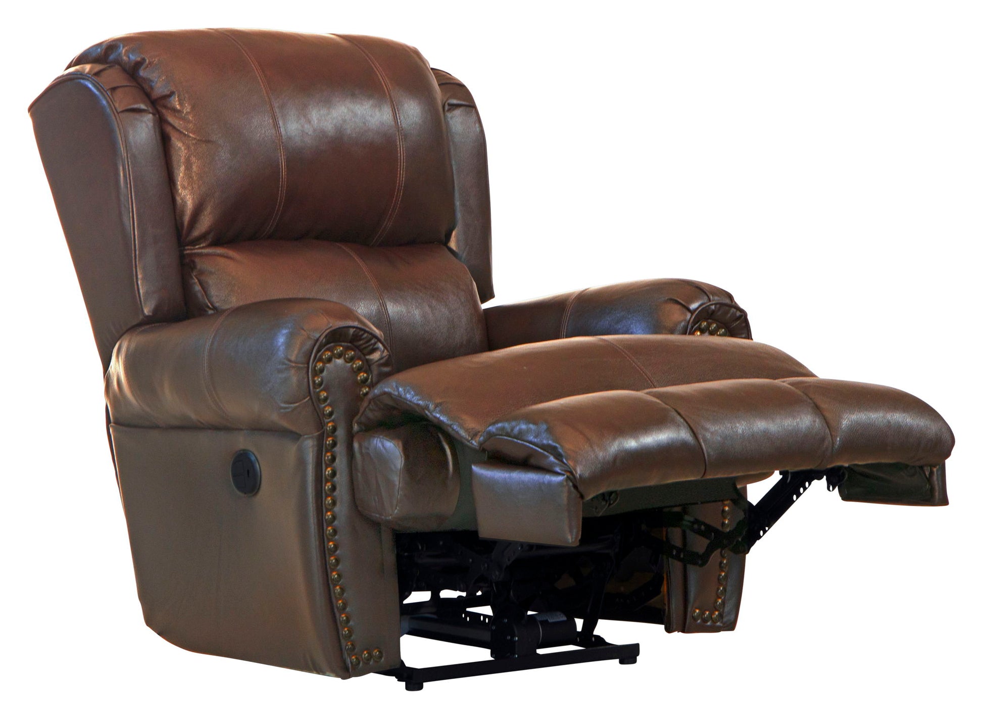Duncan - Power Deluxe Lay Flat Recliner - Hornell Furniture Outlet