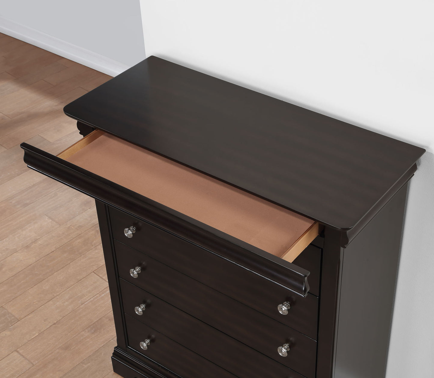 Dominique - Chest - Dark Brown - Hornell Furniture Outlet