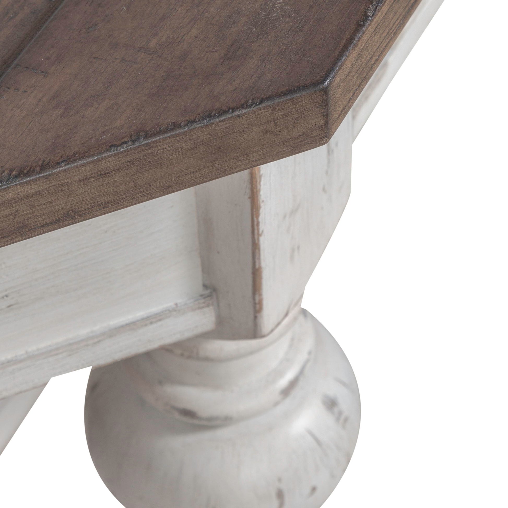 River Place - Accent Console Table - White - Hornell Furniture Outlet