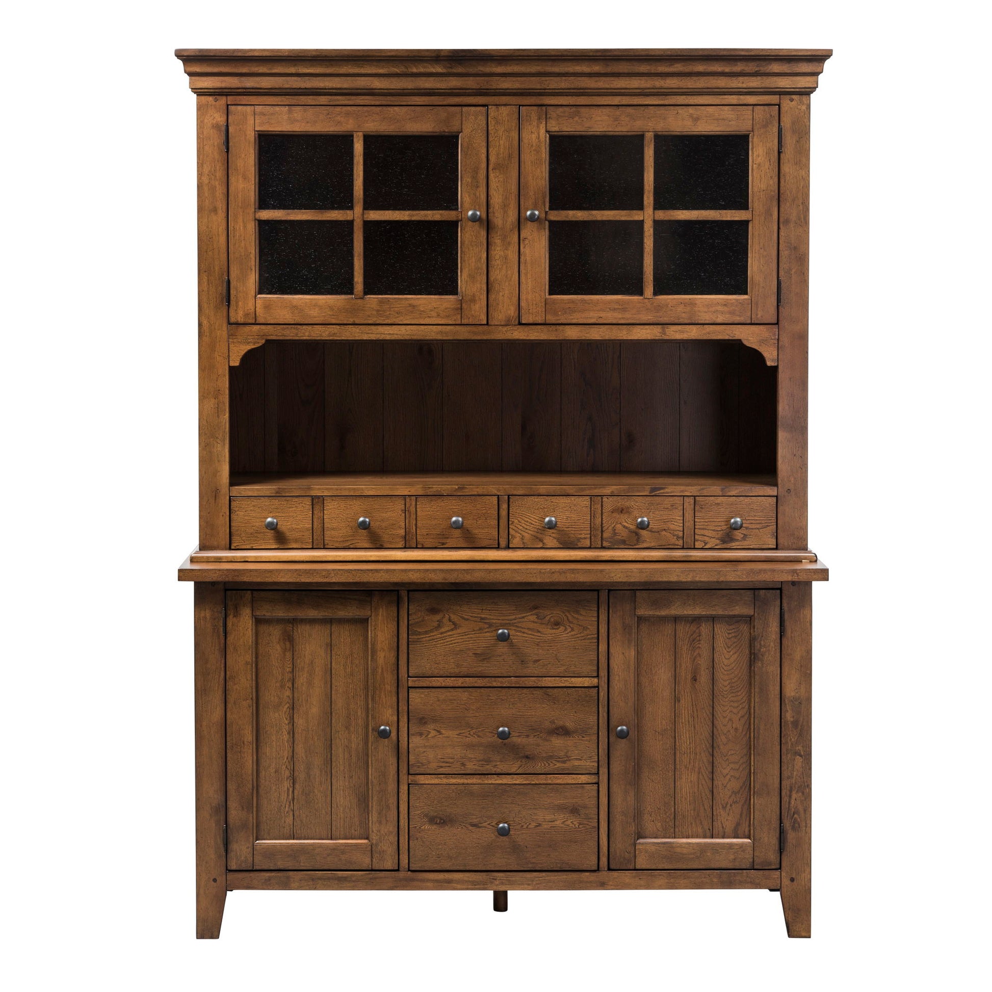 Hearthstone Ridge - Hutch & Buffet - Light Brown - Hornell Furniture Outlet